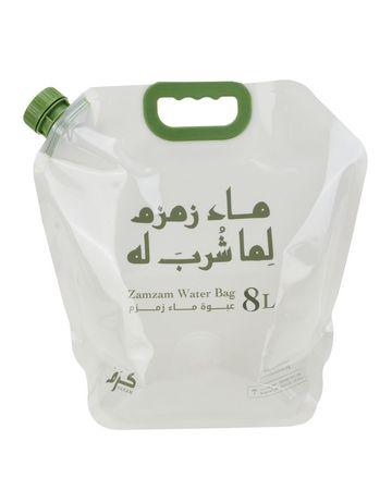 كرم عبوة فارغة لماء زمزم من البلاستيك - 8 لتر