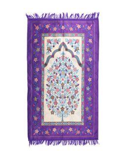 Manasek Makkah Prayer Mat (Purple)
