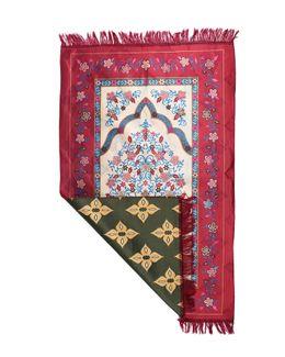 Manasek Makkah Prayer Mat (Red)