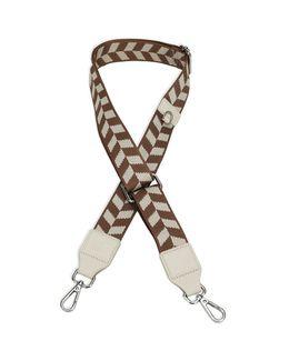 Mishkat Fabric Phone Strap (Brown)