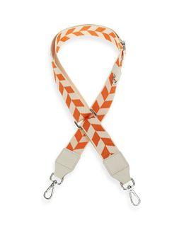 Mishkat Fabric Phone Strap (Orange)