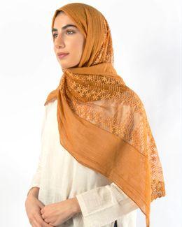 مشكاة وشاح - أصفر - 200x80 سم