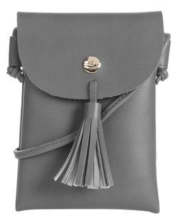 Mishkat PU Leather Sling Bag - Gray