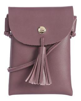 Mishkat PU Leather Sling Bag - Purple