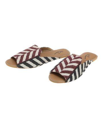 Mishkat Striped Slippers
