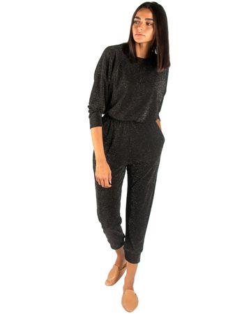 Mishkat Women Black Glitter Pants - XXL