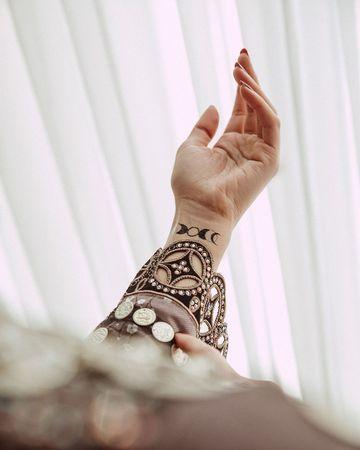 سنسي ملصق حناء مؤقت (نقشة) - #11