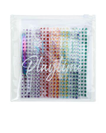 سنسي ملصقات وجه متعددة الألوان من مجموعة بلاي تايم