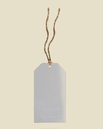 Shababuna Sliver Eid Mubarak Gift Tag