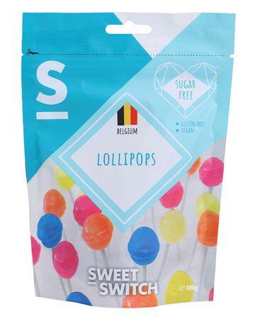 Sweet Switch Belgian Lollipops 100 Gm