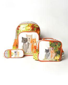 Wolf Pencil Case, Backpack, Lunch Box