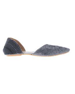 Mishkat Leyali Handmade Shoes (Black & Gray)