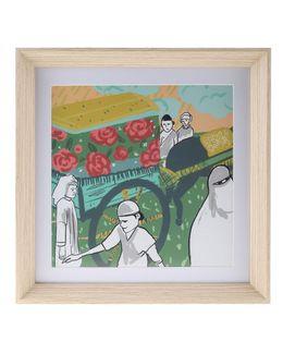 Shababuna X Hnak Makkah 1953 Collection Framed Artwork 8308-1-C